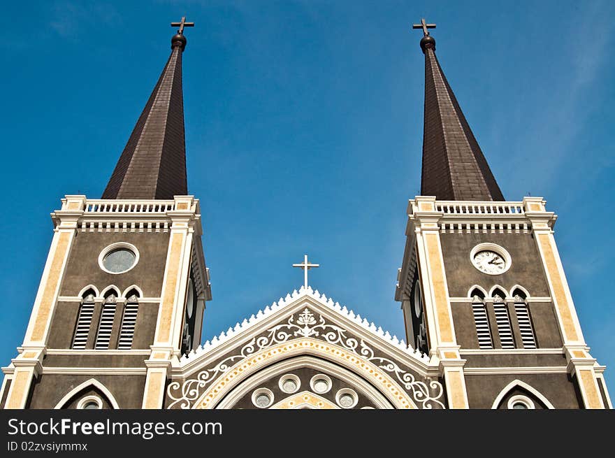 Catholic church at Chantaburi province