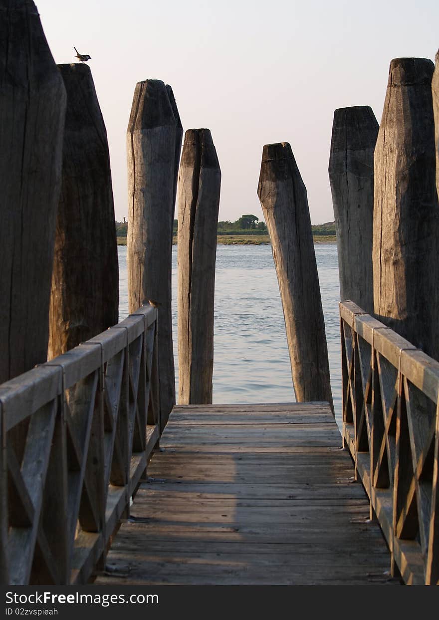 Pier At Seaside