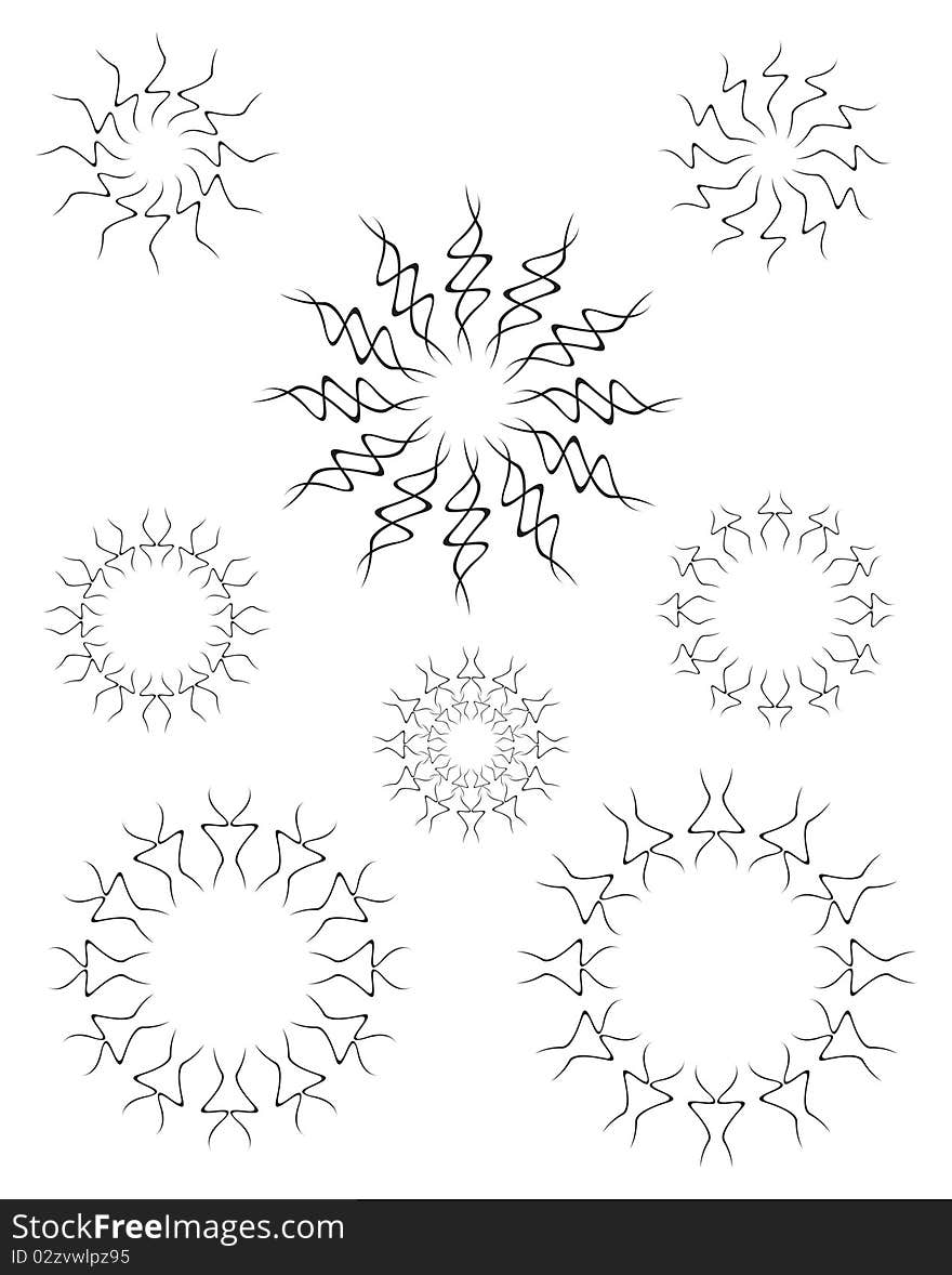 Elements For Design Sun Shape