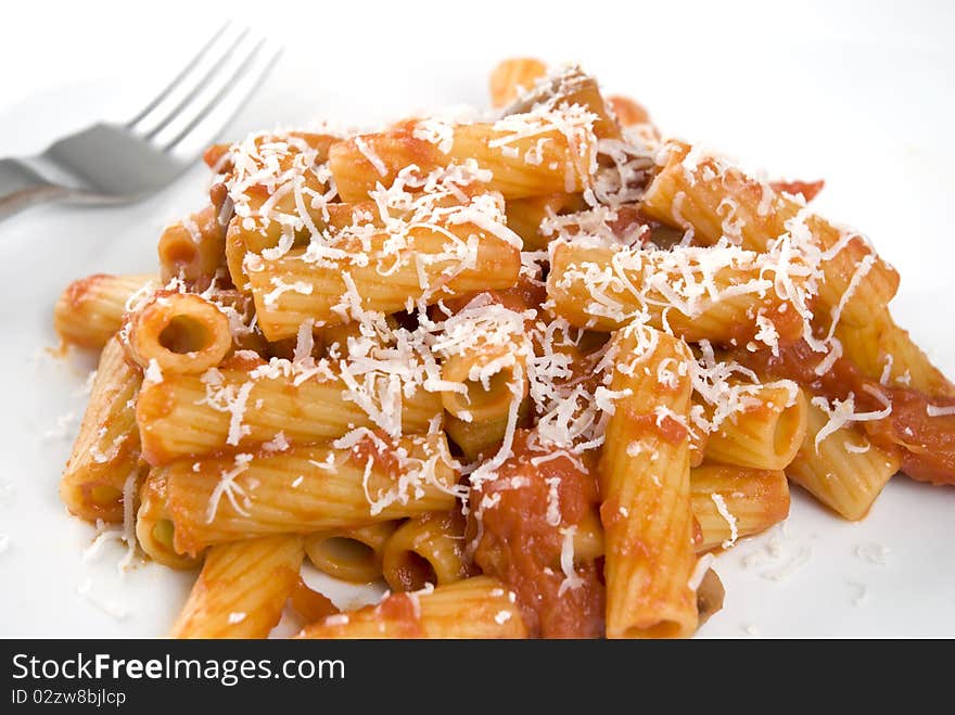 Tortiglioni alla norma, italian pasta recipe