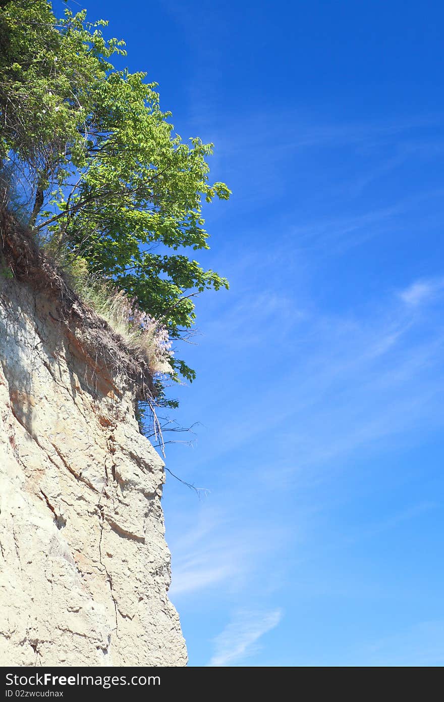 Cliff in Gdynia  POLAND