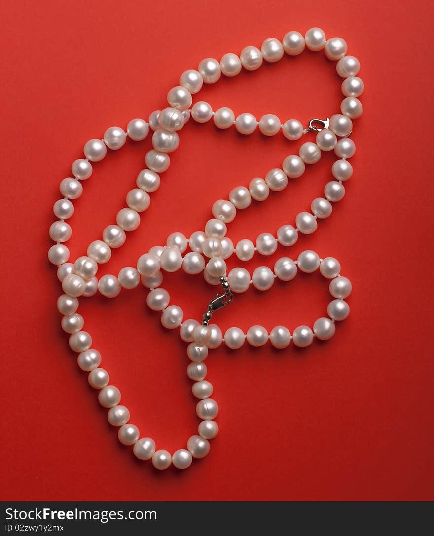 White pearls