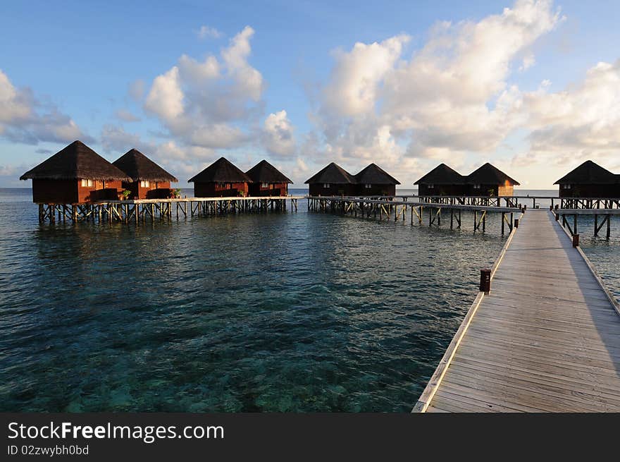 Mirihi Island Resort In The Indian Ocean