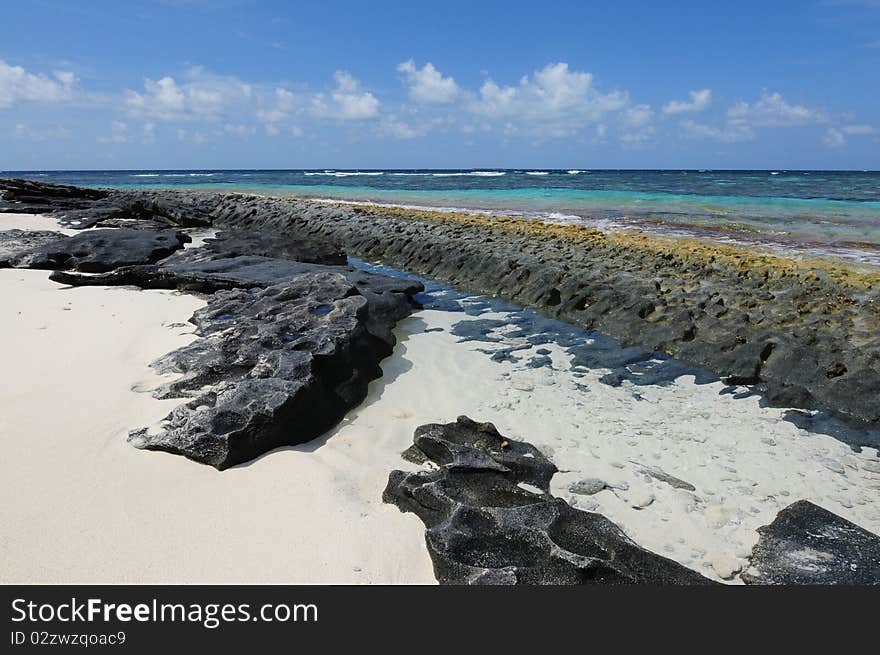 Mirihi Island Resort in the Indian Ocean on the Ma