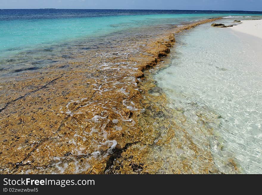 Mirihi Island Resort in the Indian Ocean on the Ma