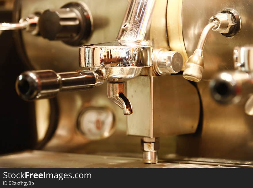 Coffee Machine And A Cup