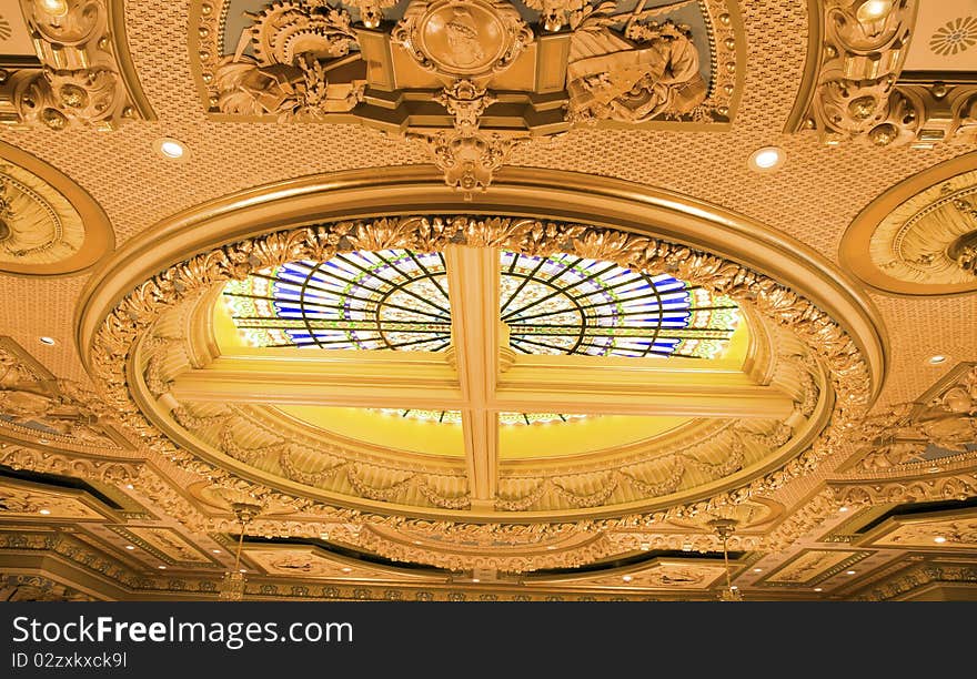 Springfield, Illinois - inside of State Capitol. Springfield, Illinois - inside of State Capitol