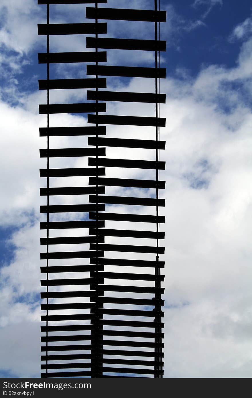 Abstract photo of urban structures against sky. Abstract photo of urban structures against sky.