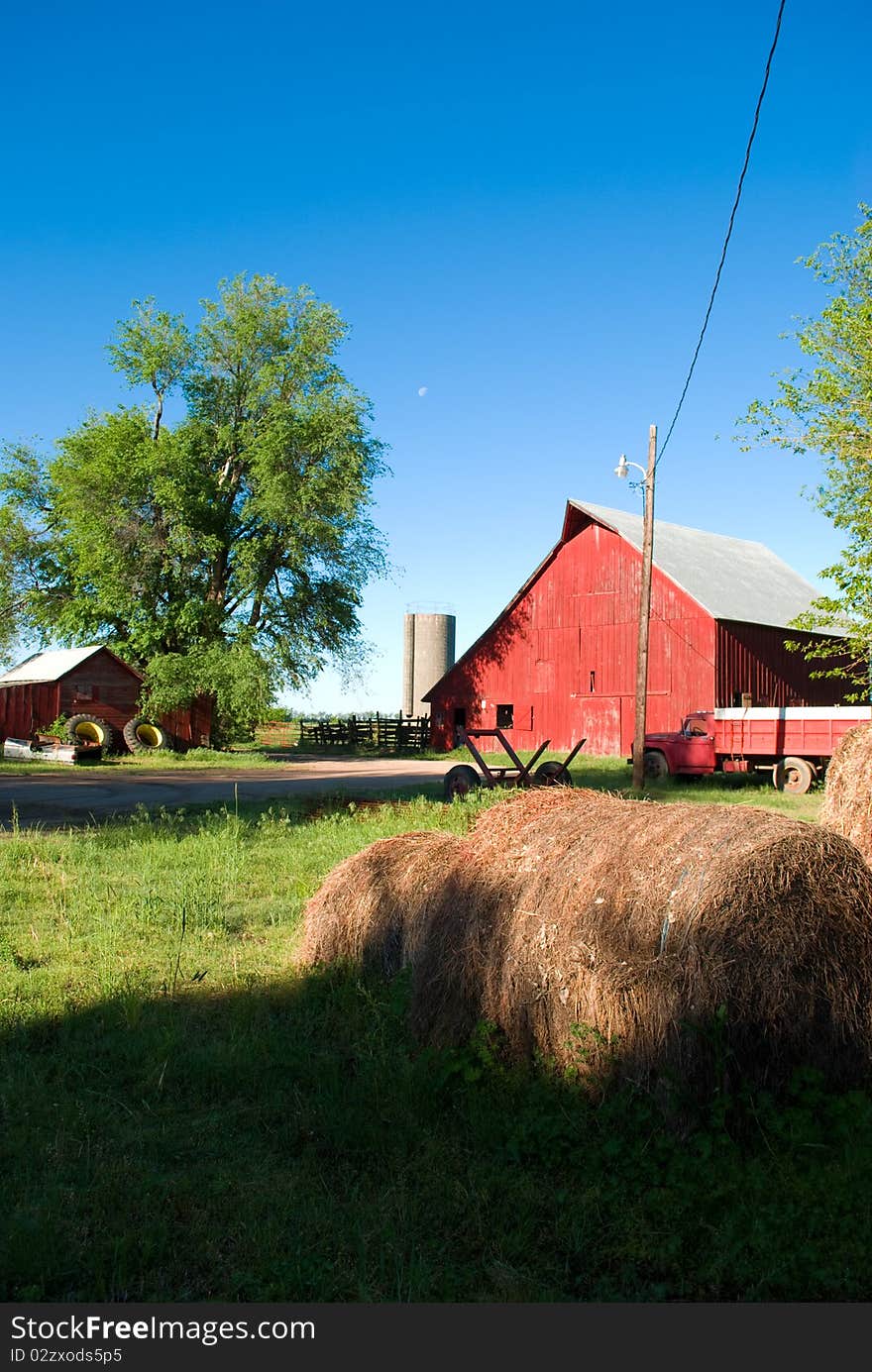 Old country farm