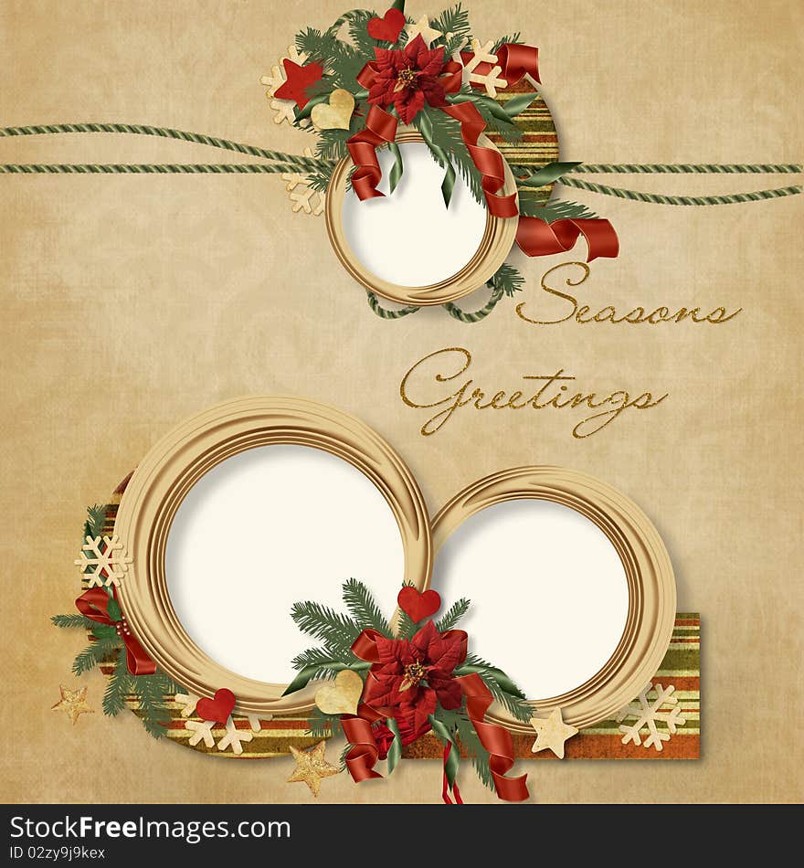 Gorgeous Christmas frame