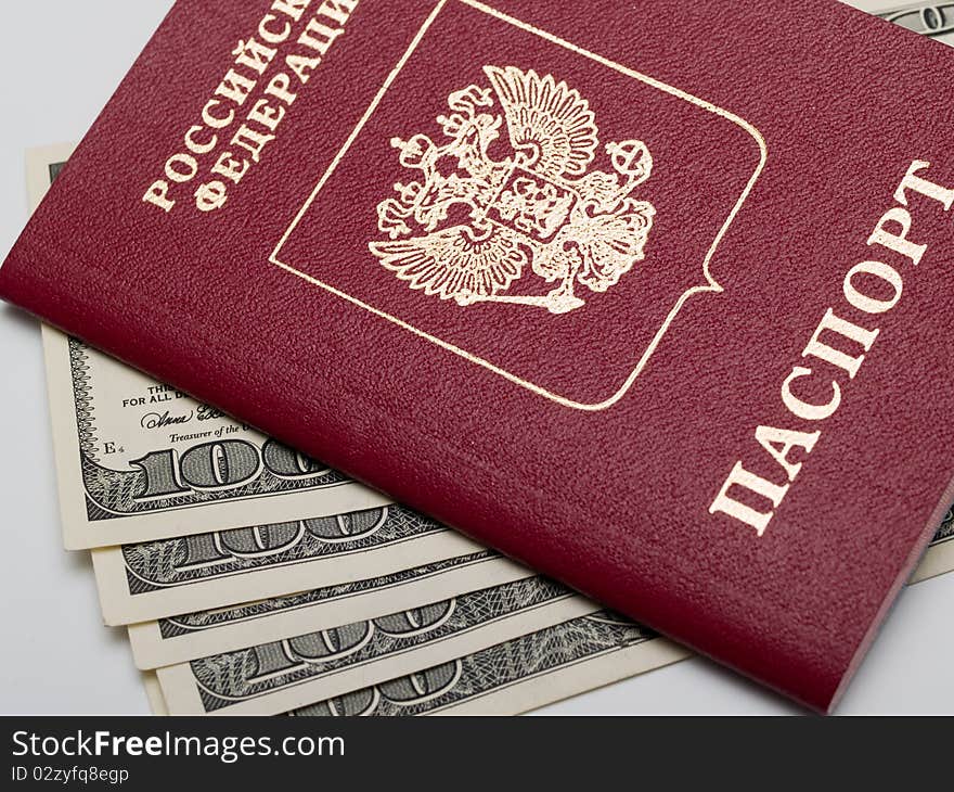 Russian passports and U.S. dollars