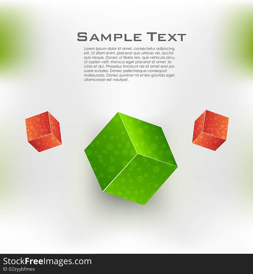 Illustration of background with small boxes. Illustration of background with small boxes