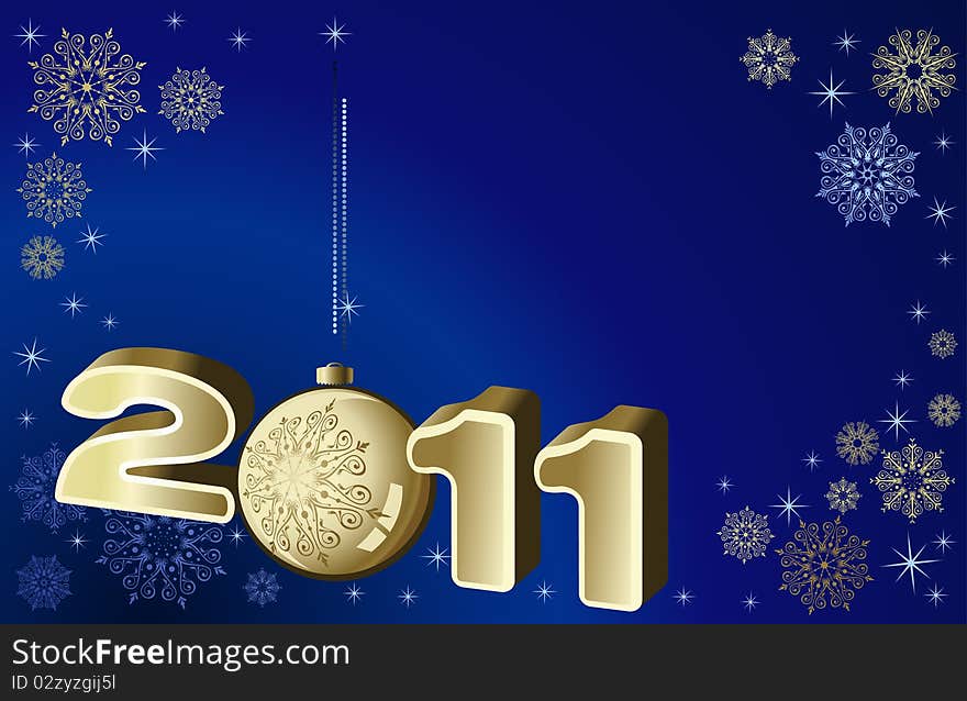 Vector new year design