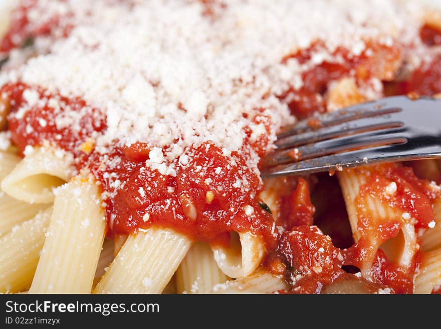 Penne With Tomato Sauce