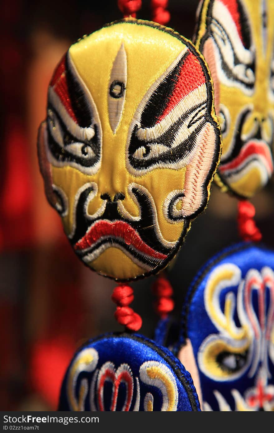 Face masks for Peking opera