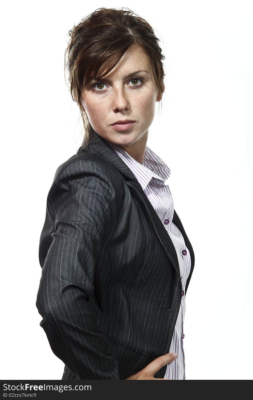 Beautiful businesswoman portrait