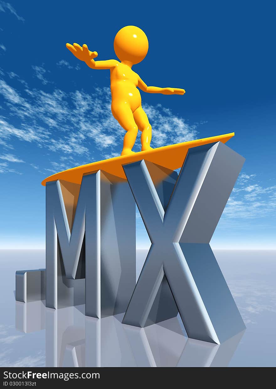 MX Top Level Domain of Mexiko