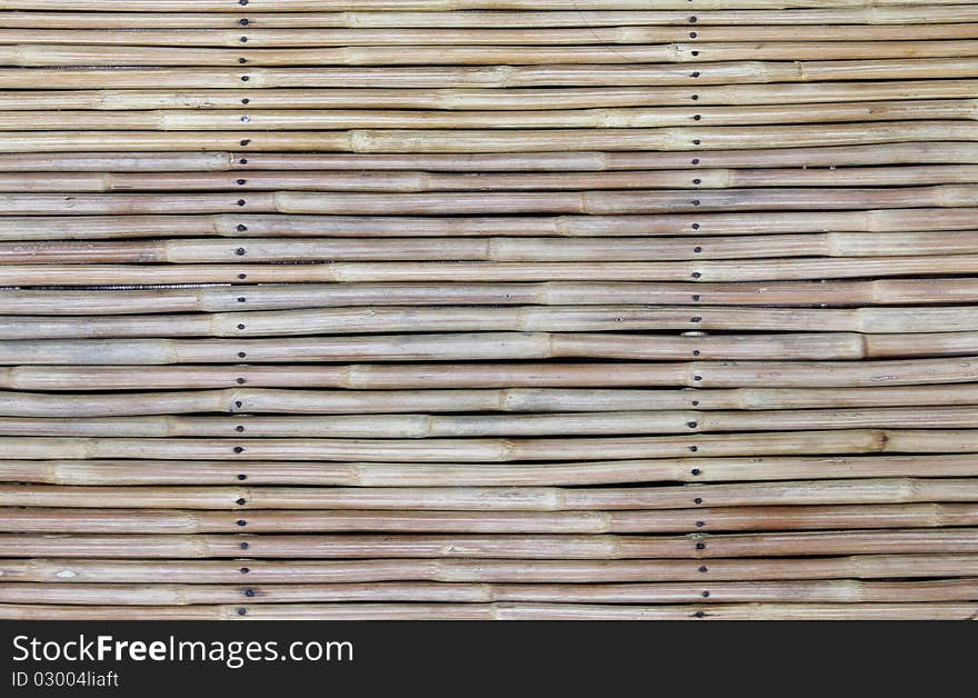 Rattan texture with Tack for background,close up