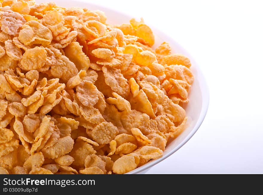 Goldish corn flakes