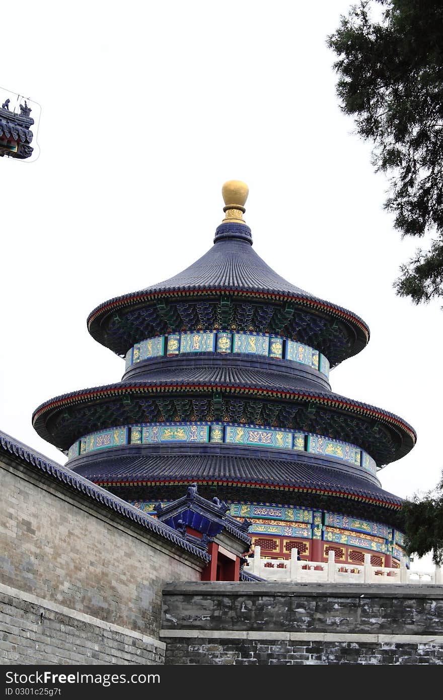 The Hall of Prayer for Good Harvest in Tiantan park