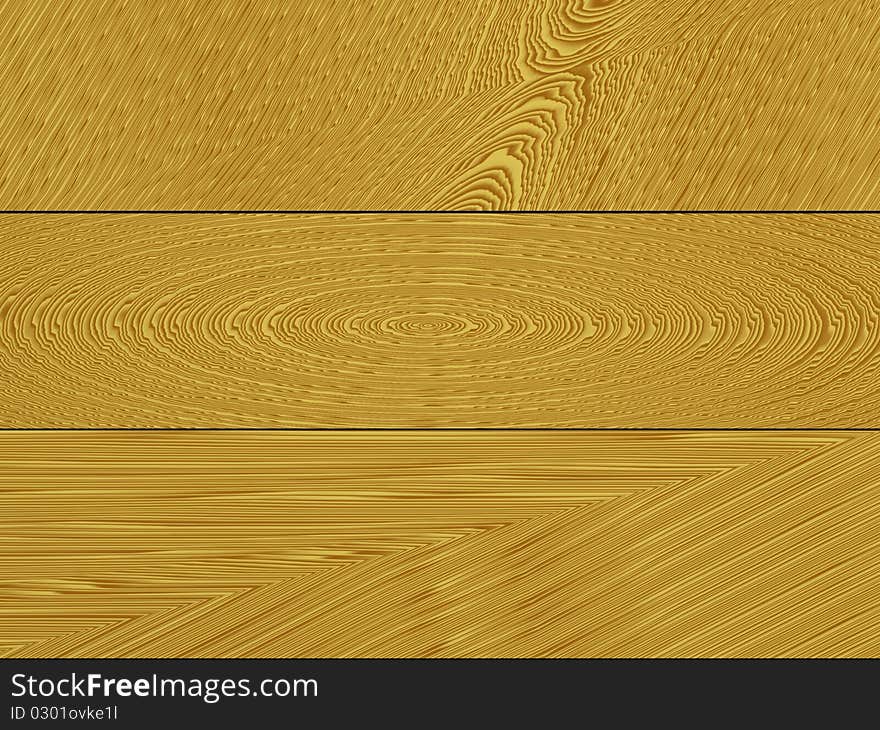 Background with wood-like golden yellow texture. Computer art work. Landscape orientation. Background with wood-like golden yellow texture. Computer art work. Landscape orientation.