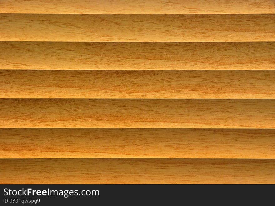 Horizontal plastic plancs stylized as wooden. Horizontal plastic plancs stylized as wooden