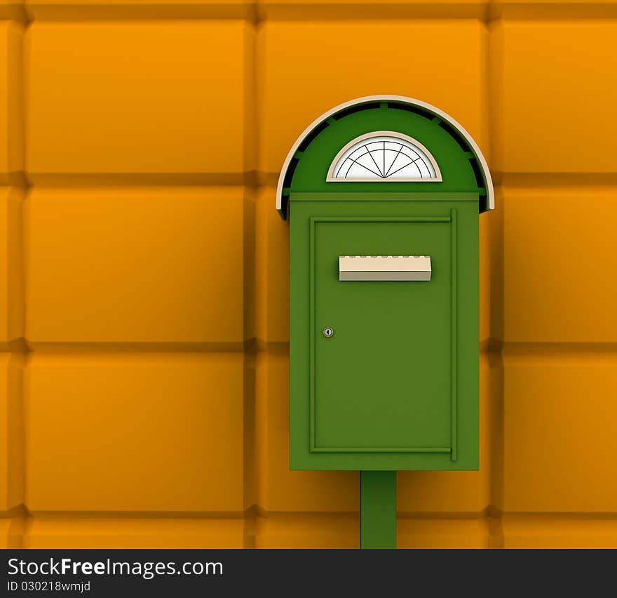 Green mailbox