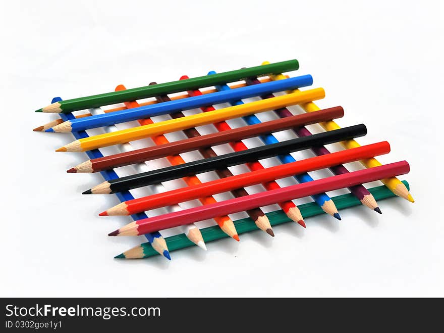 Colored pencils