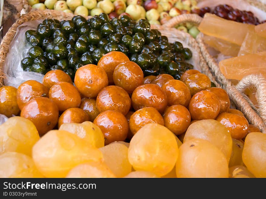 Dry Fruits On The Market