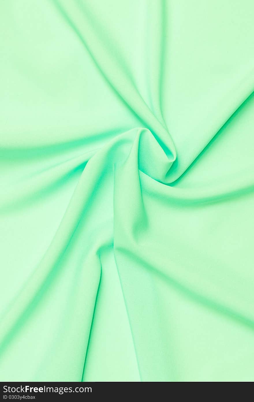 Green Satin Background