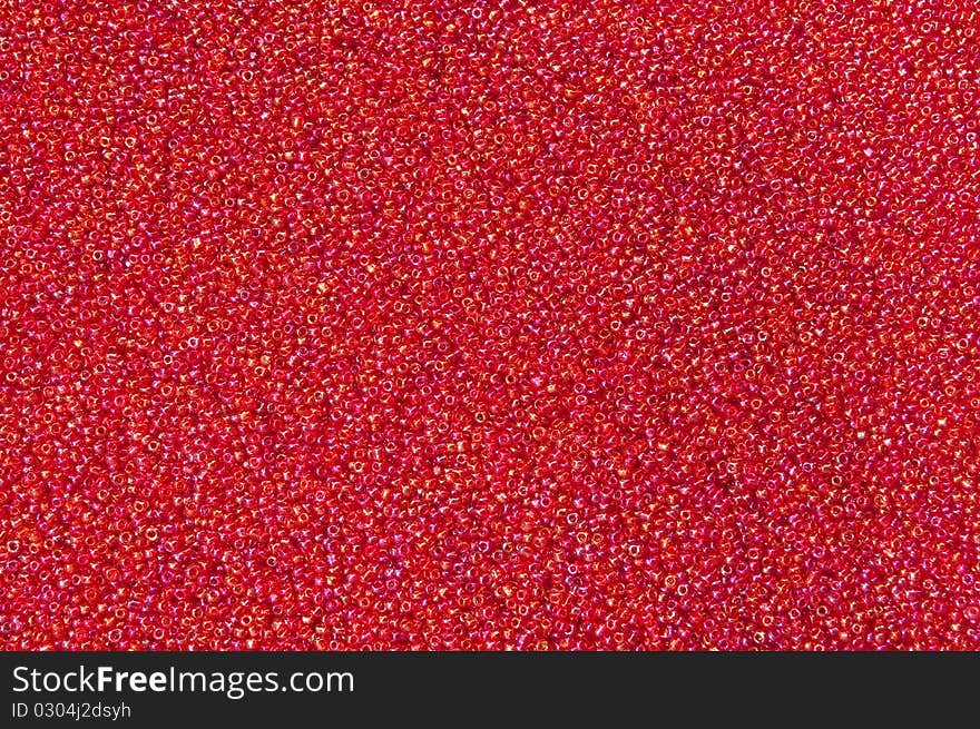 Red beads