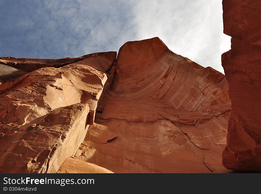 Moab Utah Location on Long Road Canyon. Moab Utah Location on Long Road Canyon