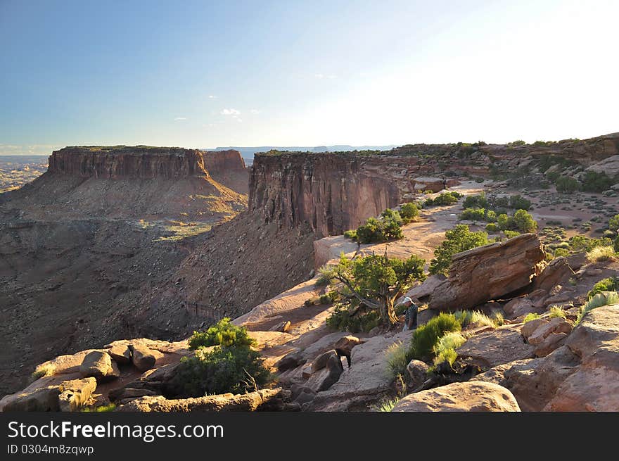 Overview of Canyonlands National Park. Overview of Canyonlands National Park