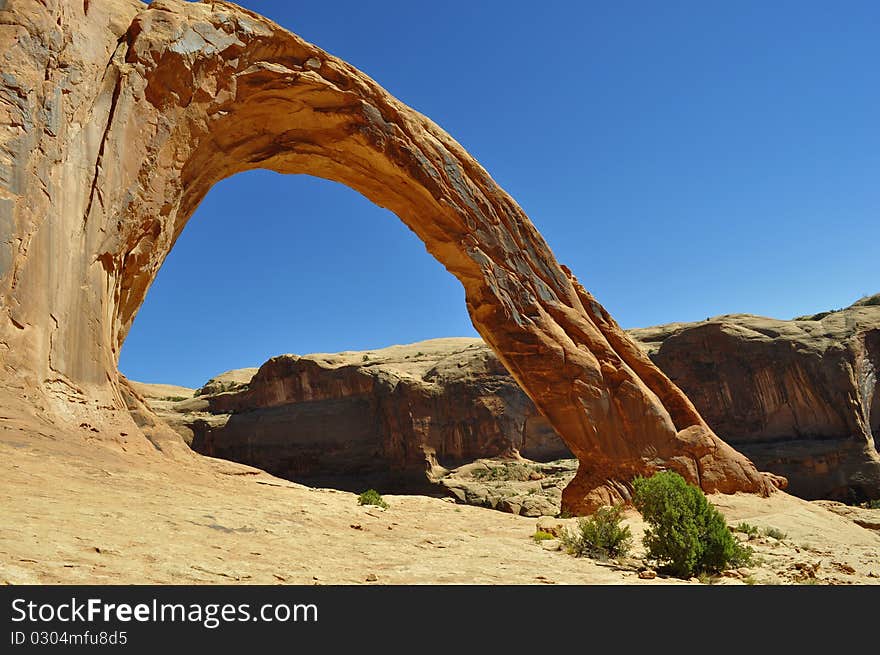 Corona Arch in Moab Utah on Road 279