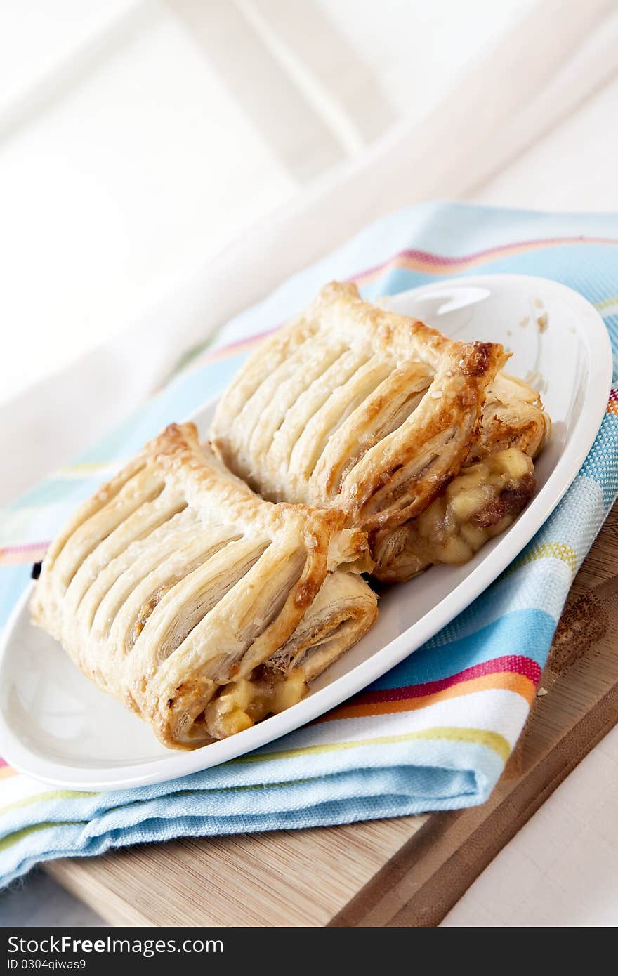 Two Apple Strudels