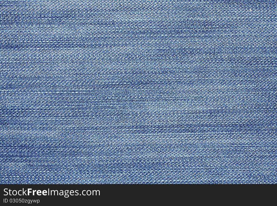 Texture of blue jeans.