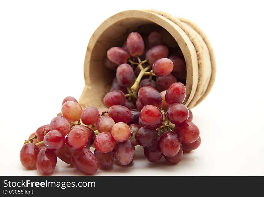 Grapes In The Receptacle