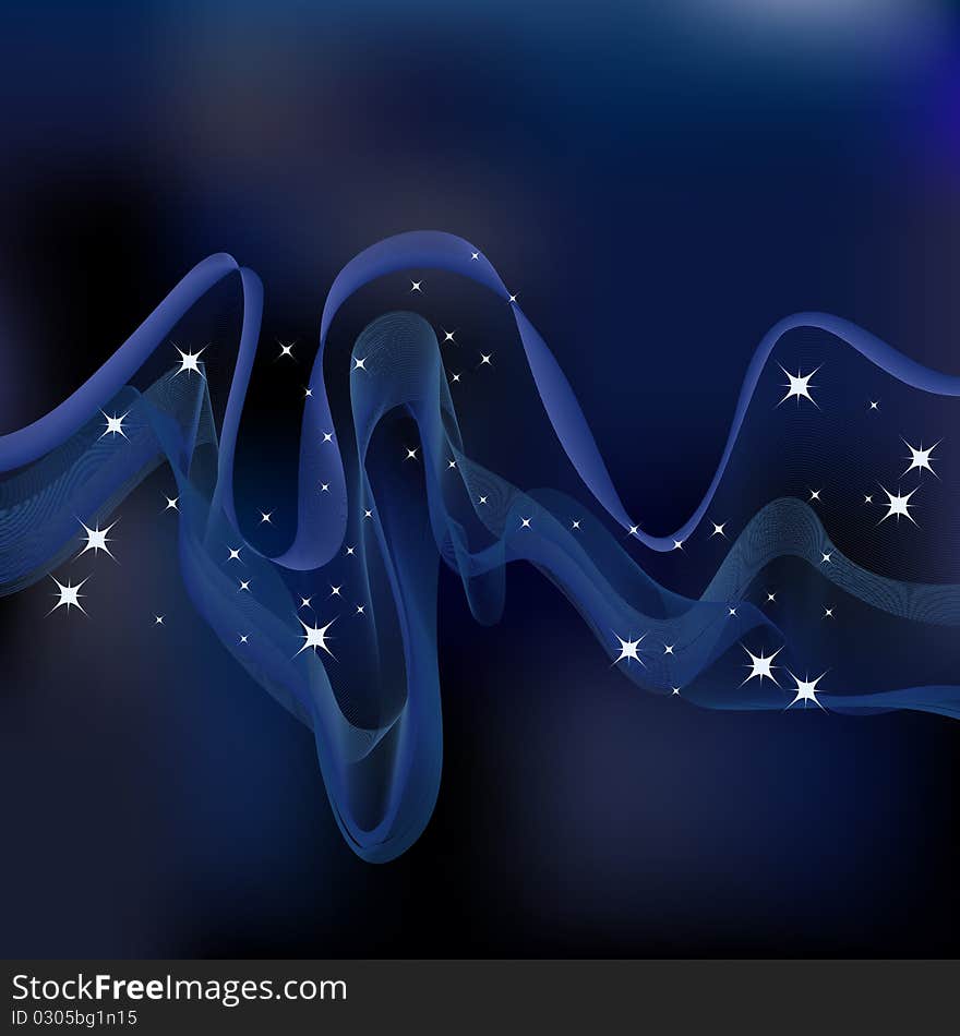 Abstract blue background. Vector Illustration. Abstract blue background. Vector Illustration