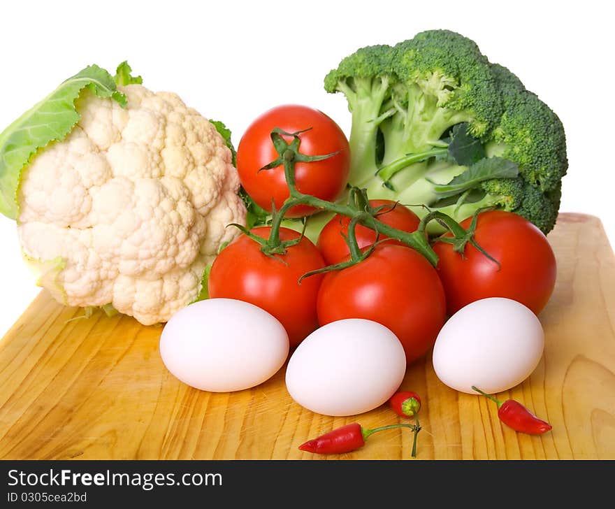 Fresh vegetables