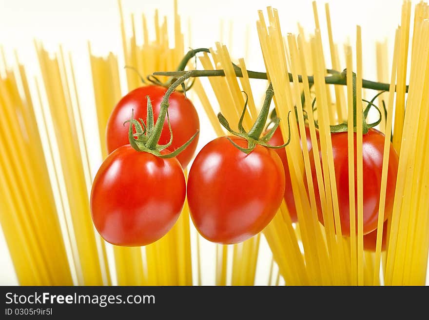 Tomatoes with pasta