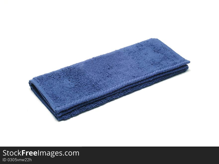 Blue Soft Terry-cloth