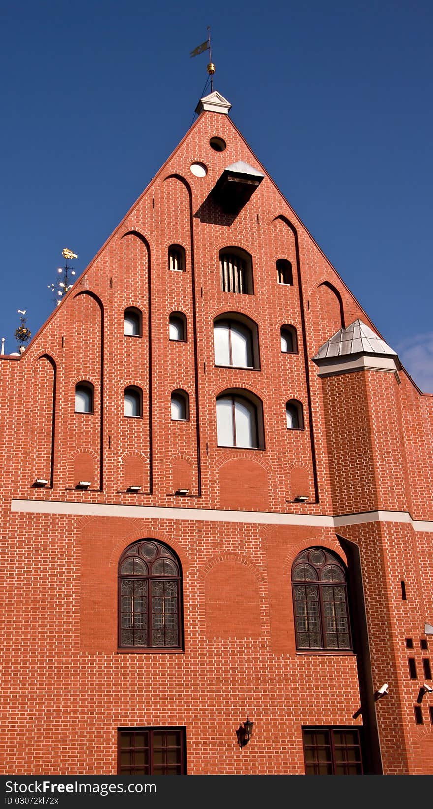 Reconstructed Blackheadâ€™s House In Old Riga