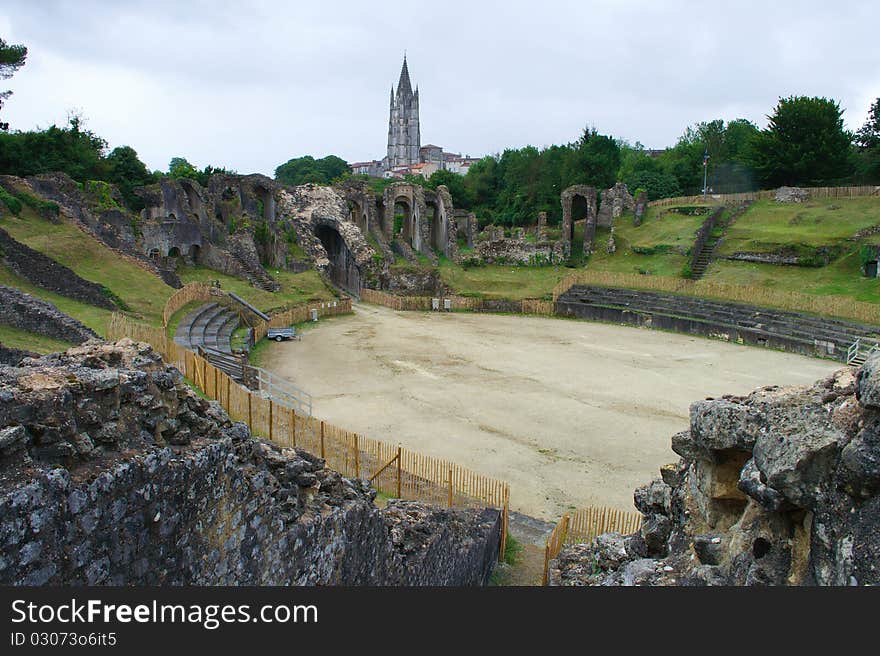 Saintes, the amphitheater