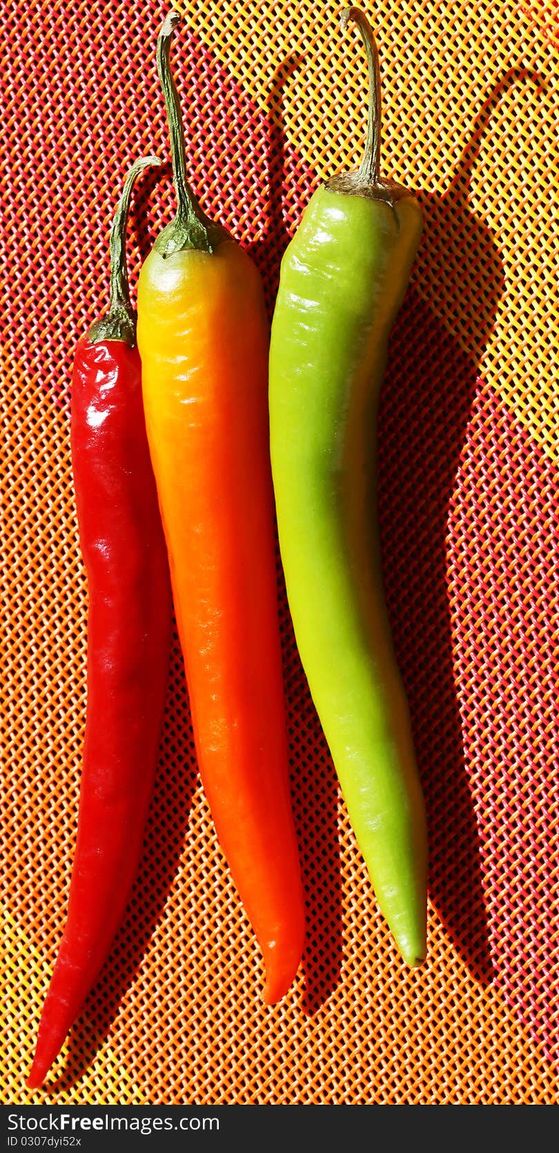 Colorful paprika