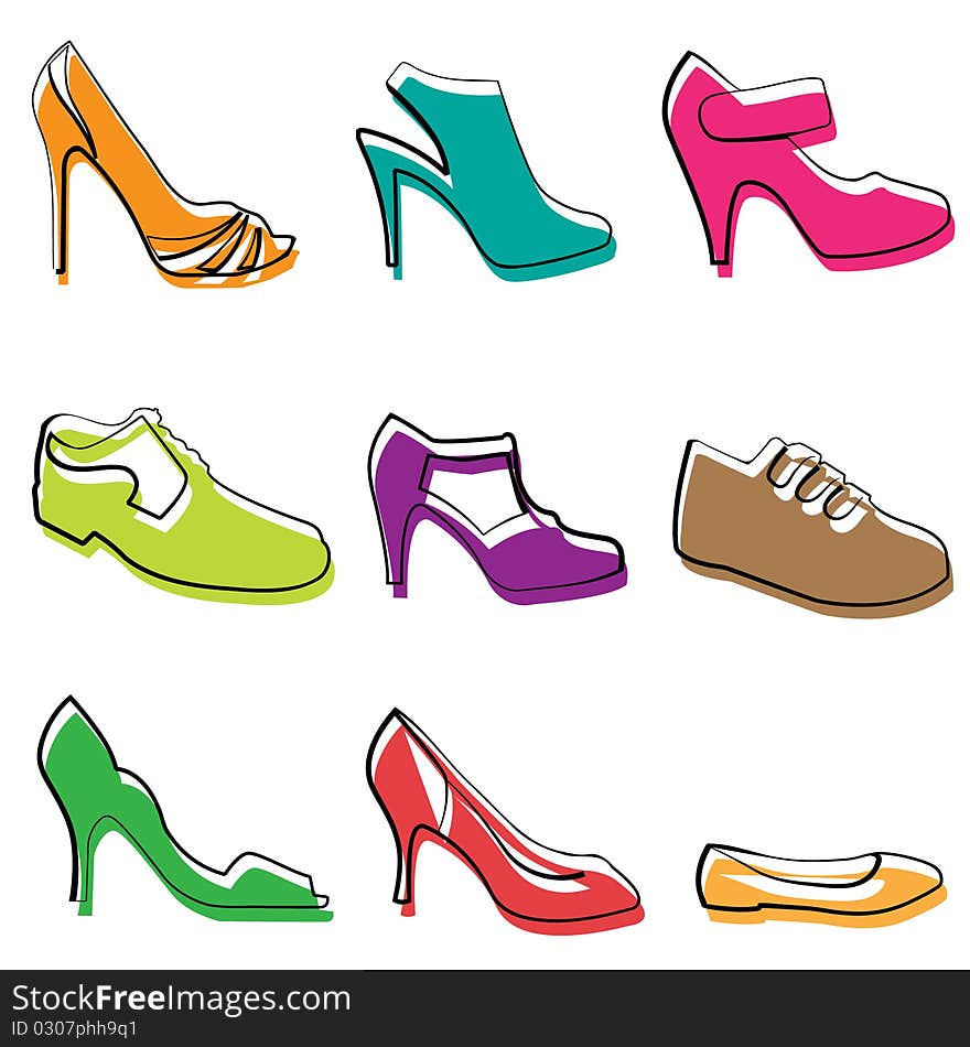 Fashion shoes design