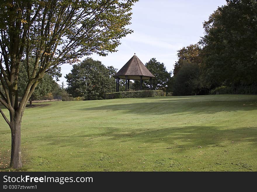 Park landscape.