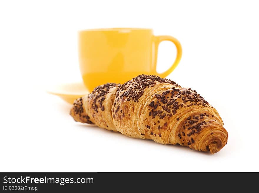 Croissant With Chocolate