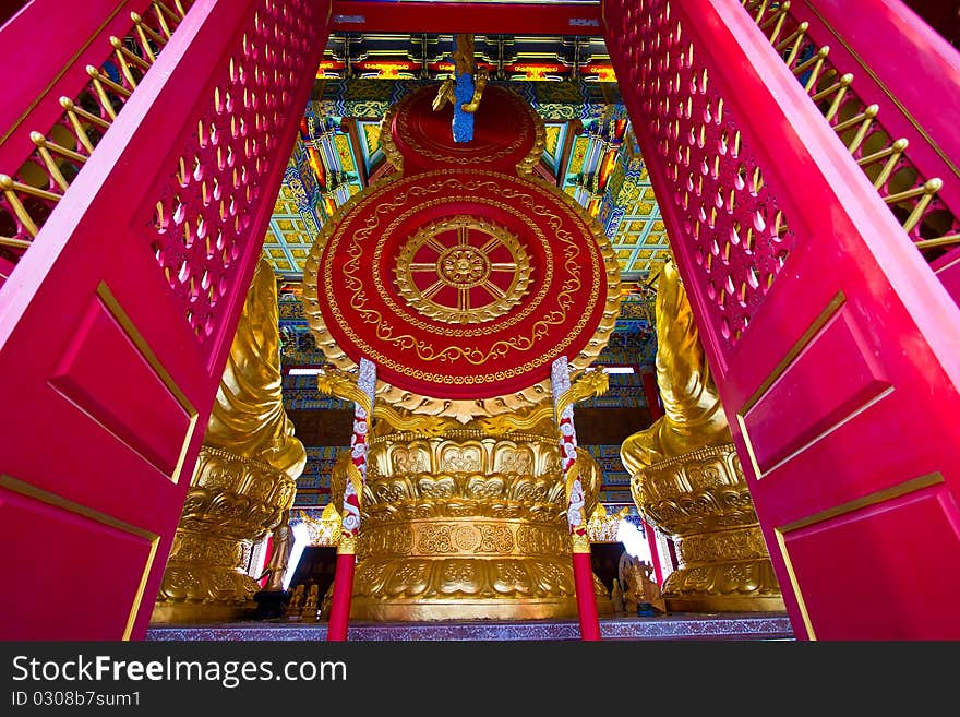 Chinese temple in Thailand