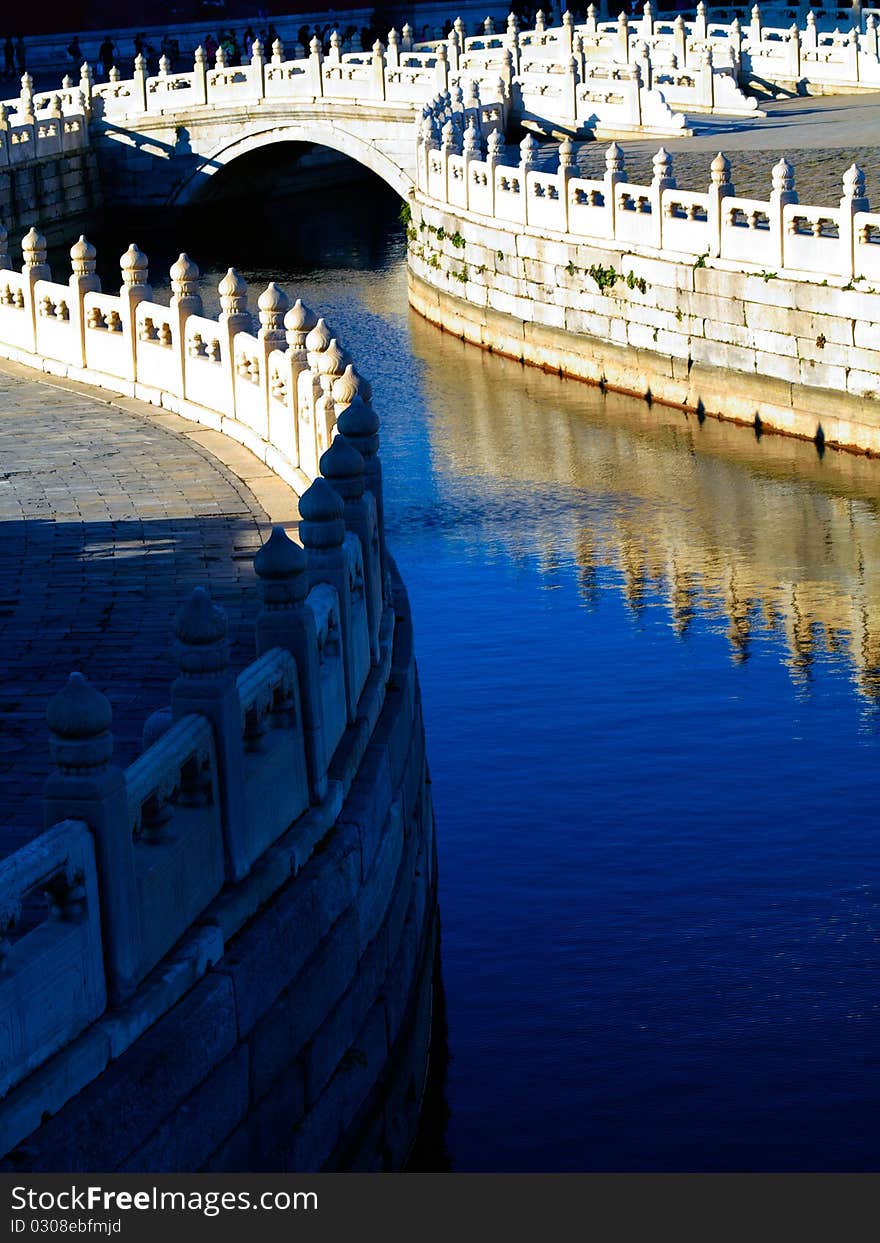 River in Forbidden City