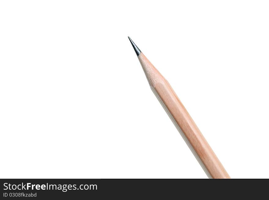 Pencil isolated on white background. Pencil isolated on white background